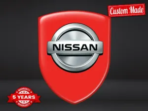 Nissan Pegatinas Silicona Cúpula Lujo Etiquetas Carreras